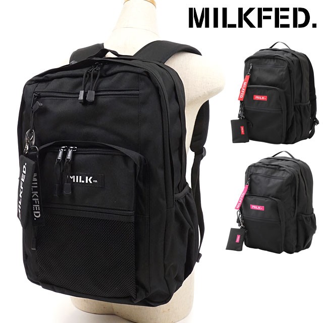 MILKFED.（ミルクフェド） リュック ダブルジップ バックパック W ZIP