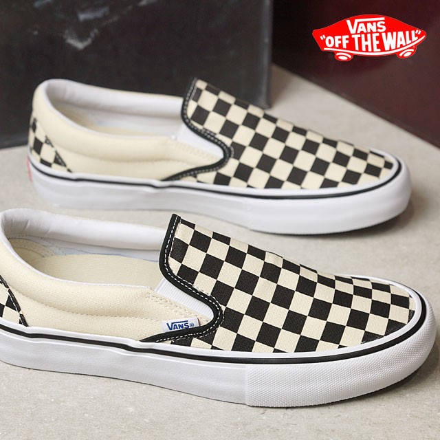 VANS（ヴァンズ） バンズ SLIP-ON PRO CHECKER BOARD スリップオン