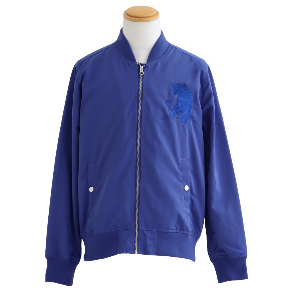 ALISTAIR ブルゾン スカジャン MA-1 ジャケット メンズ 龍 虎 刺繍 撥