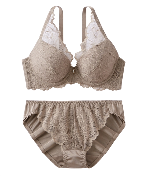 ニッセン（nissen） ブラジャー ショーツ セット レディース フル