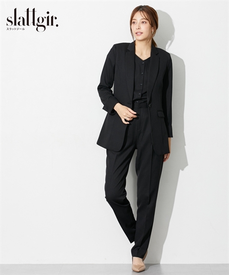 ニッセン（nissen） スーツ トールサイズ レディース 高身長 ドビー