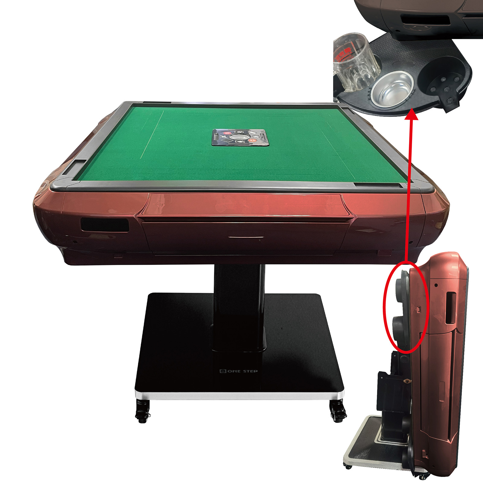 雀鳳（JONGHO） 全自動麻雀卓 28mm 麻雀卓 全自動 折りたたみ 家庭用