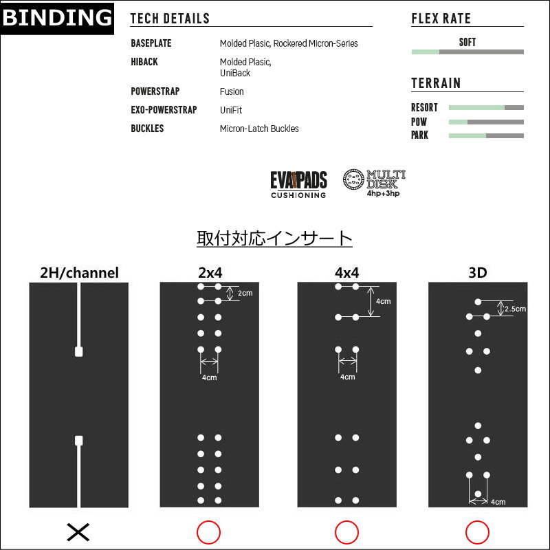 ラスト1点】 【OUTLET】 23-24 FLOW MICRON カラー:STORMTROOPER XS