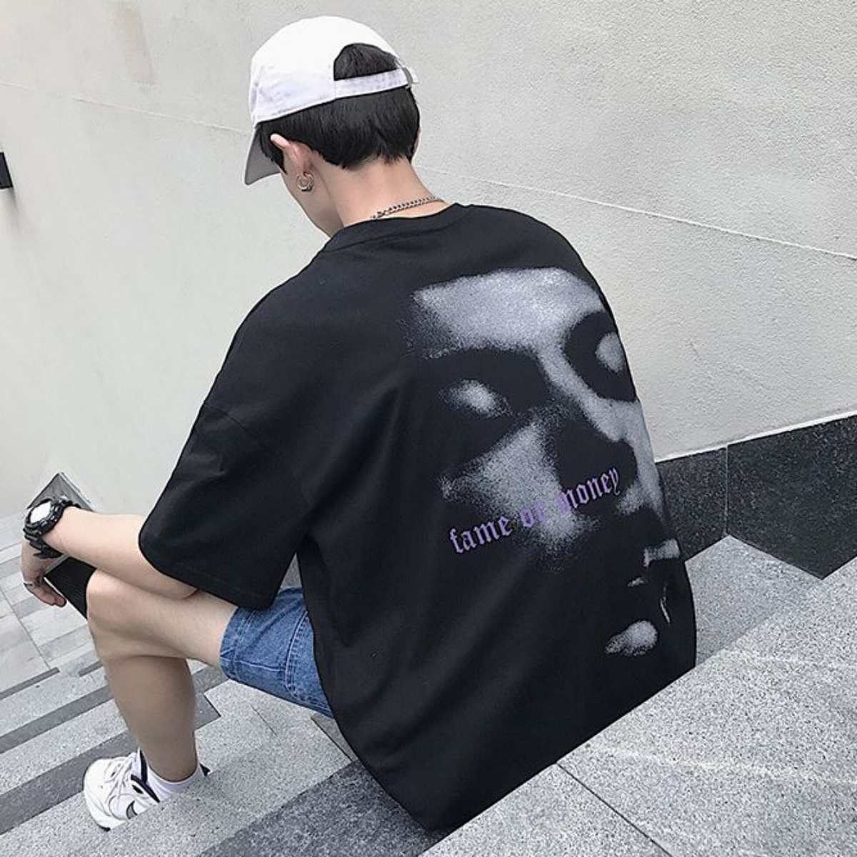 At Marvelous（アットマーベラス） バックプリントTシャツ メンズ