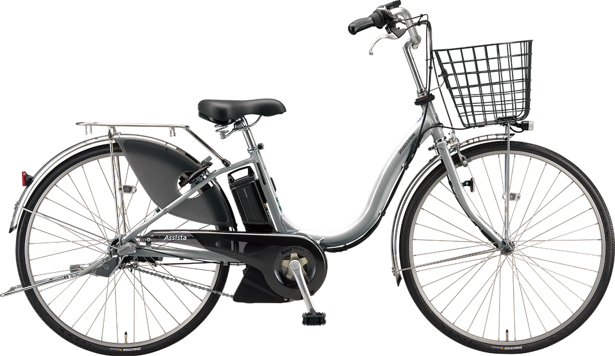 Assista パンクしない ブリヂストン 電動アシスト自転車 アシスタU DX