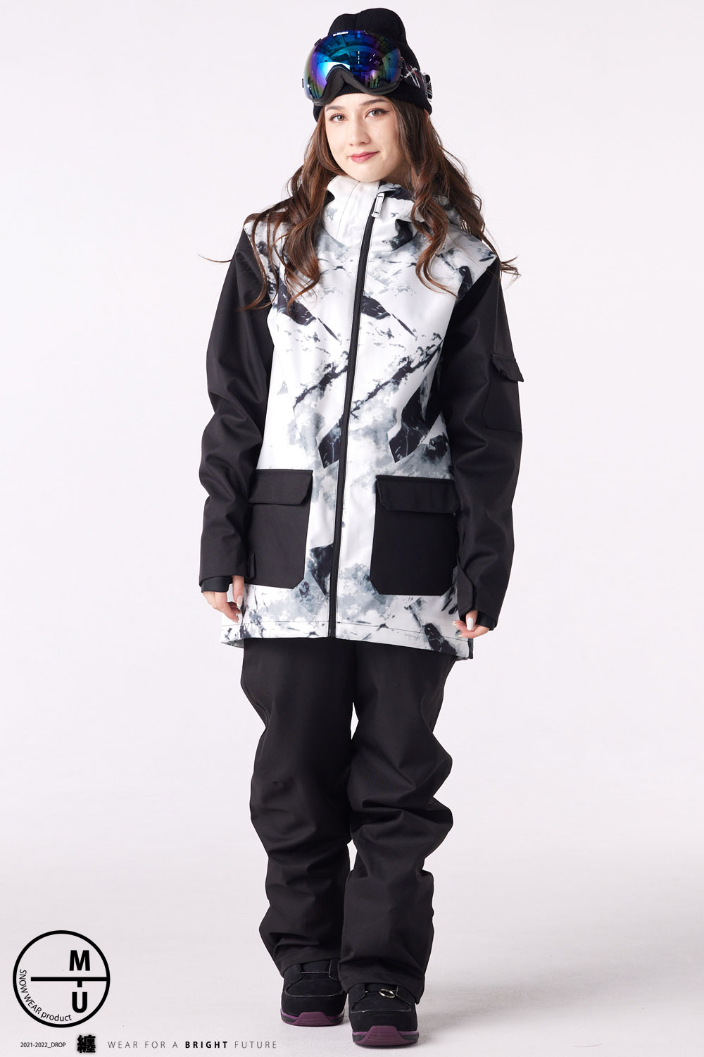 M1✨RUSH✨スキー スノボ ウェア 上下 レディースM LEISURE SPORT