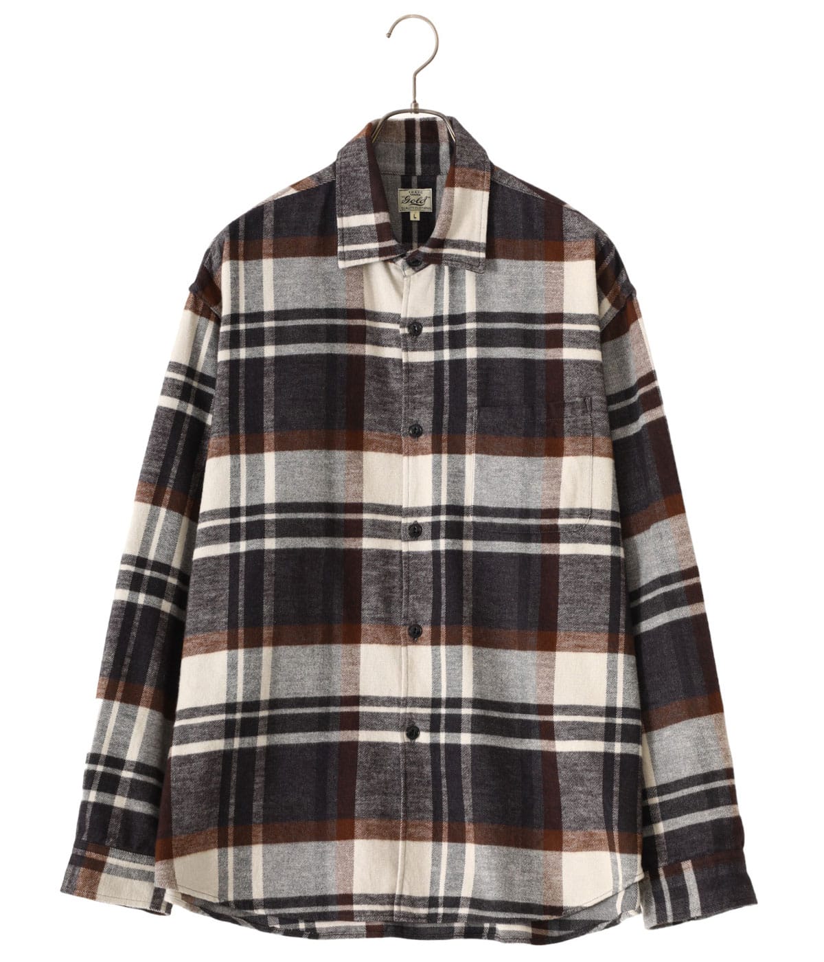 GOLD 東洋エンタープライズ / ゴールド ： COTTON NEL CHECK REGULAR