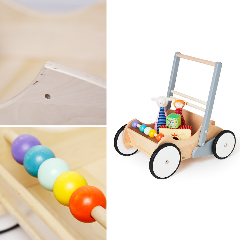 ボーネルンド（Bornelund） BAJO（バヨ） ベビーウォーカー ホワイト