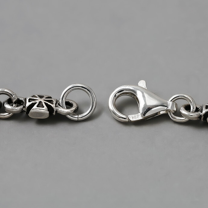 Binich（ビニッチ） ブレスレット メンズ シルバー925 クロス 十字架