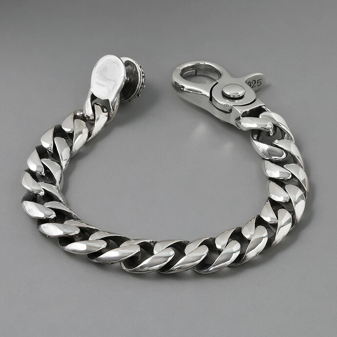 Binich（ビニッチ） ブレスレット メンズ シルバー925 クラウン クロス