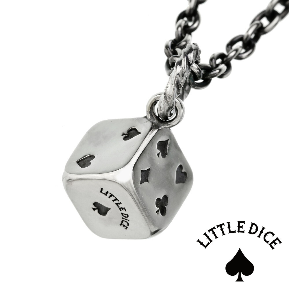 LITTLE DICE（リトルダイス） ネックレス サイコロ型 トランプ