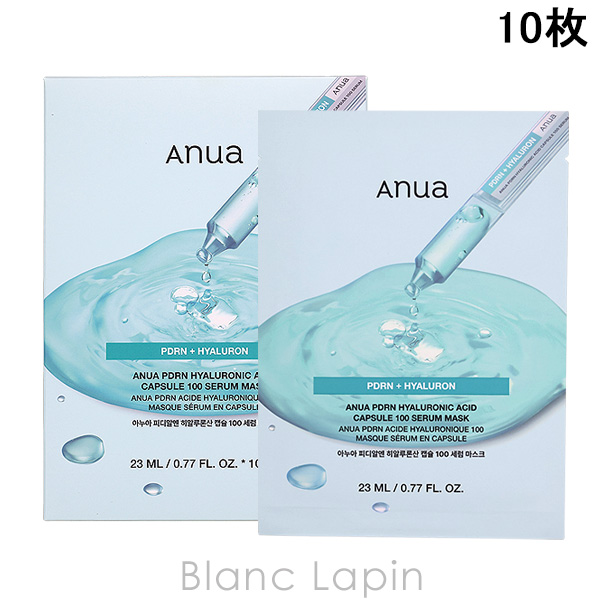 Anua（アヌア） ANUA PDRNヒアルロン酸カプセル100セラムシートマスク