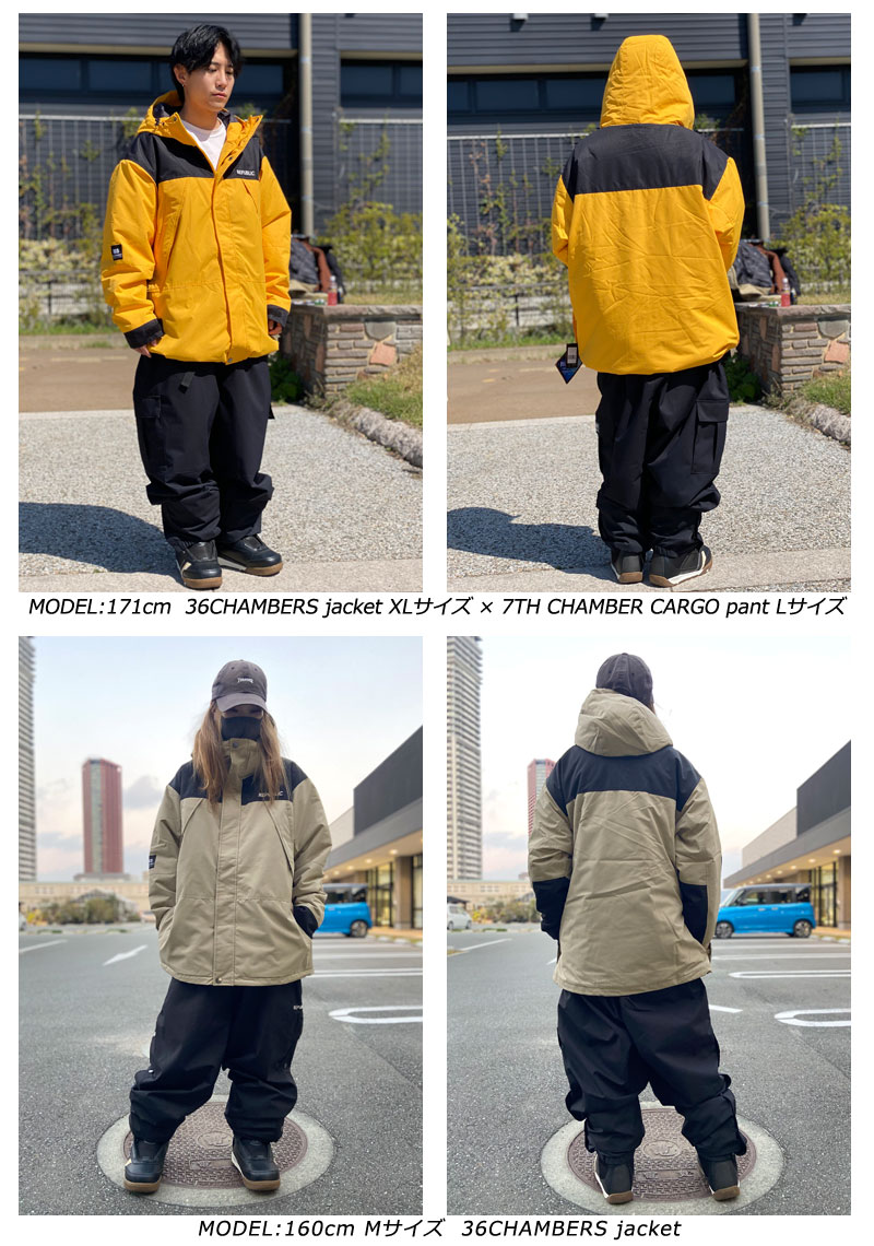 23-24 REPUBLIC &CO/リパブリック 36CHAMBERS jacket メンズ