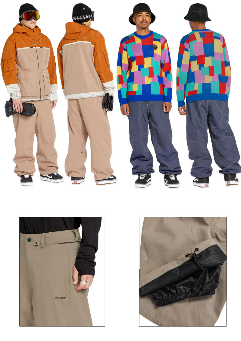 VOLCOM（ボルコム） 24-25 VOLCOM/ボルコム SNOW BILLOW pant 着用説明