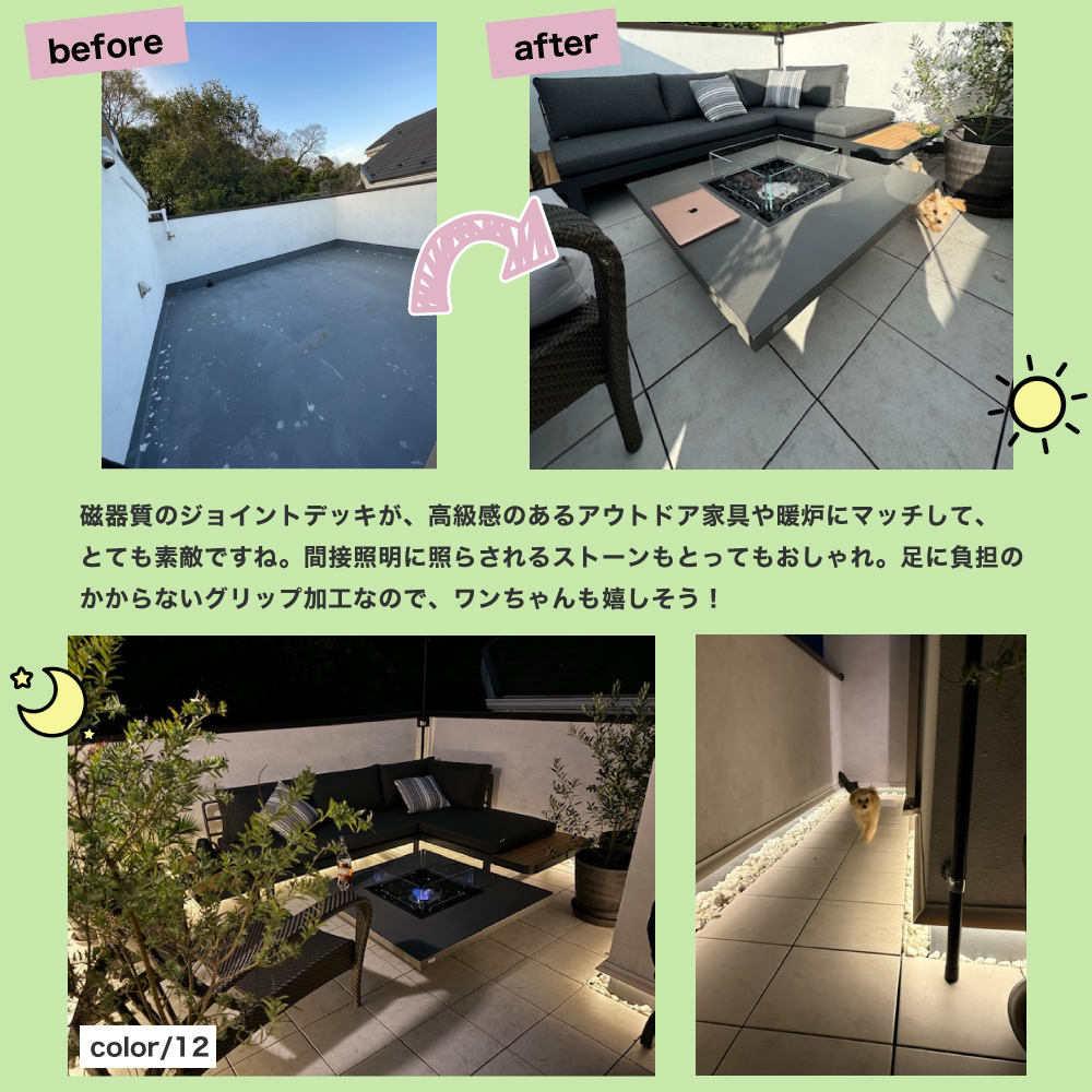 CeraCore（セラコア） タイルデッキ タイルパネル デッキタイル