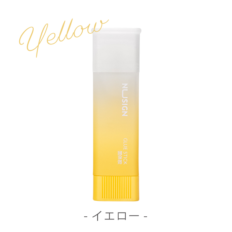 インクのチップス 三角スティックのり SUNLIGHT WHISPER 8g 4色セット