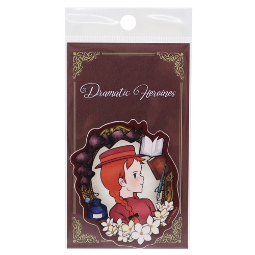 赤毛のアン グッズ ビッグシール キャラクター ダイカットビニール