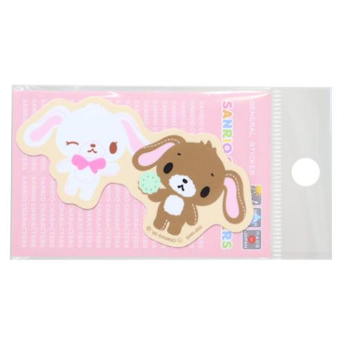 シュガーバニーズ ビニールシール ダイカット ミニステッカー クッキー