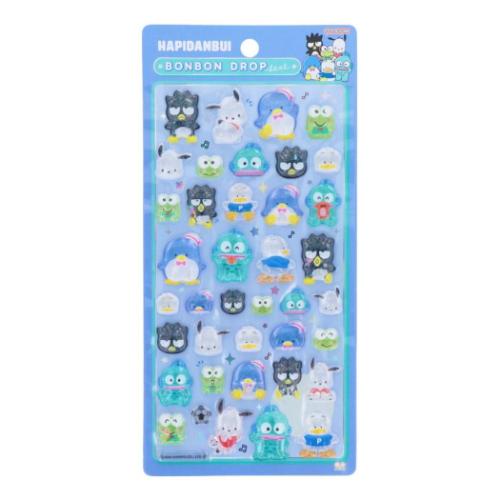 サンスター文具 ボンボンドロップシール はぴだんぶい シールシート