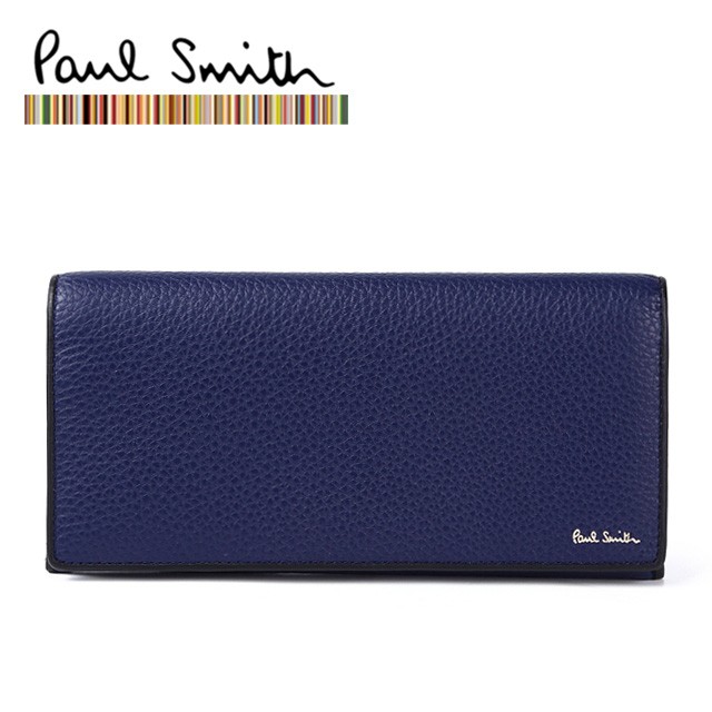 Paul Smith（ポール・スミス） 長財布 メンズ マルチストライプ タブ