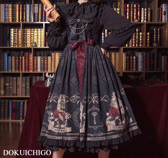 ゴスロリファッション ワンピース レディース ロリータ レトロ ワンピ