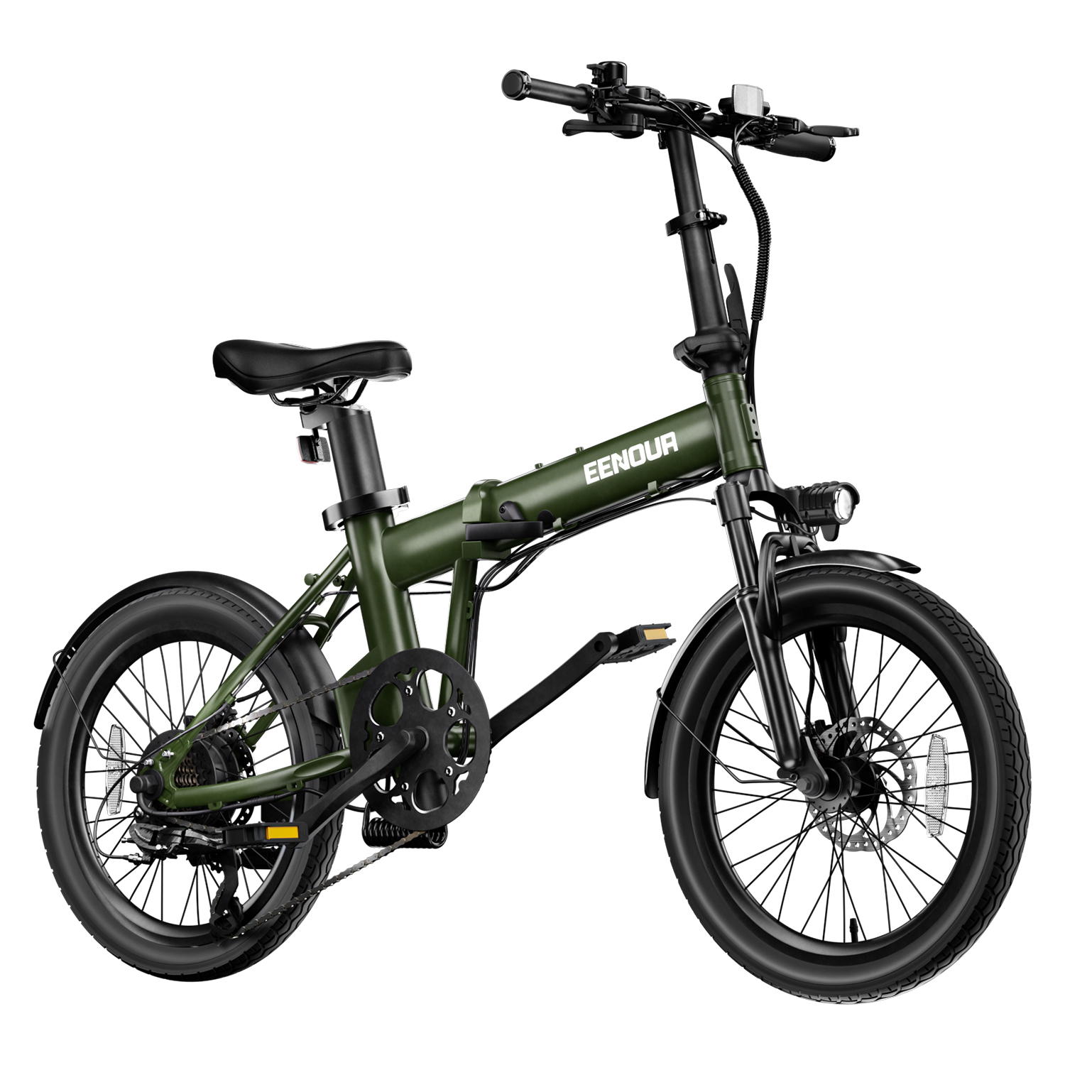 EENOUR 電動アシスト自転車 20インチ 折りたたみ 電動自転車 シマノ7段
