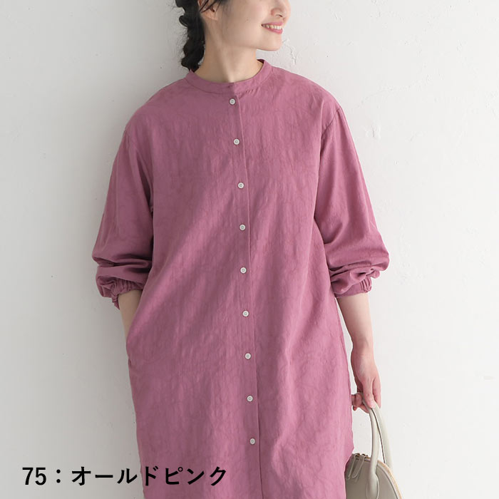 earth_eco_loco チュニック ブラウス シャツ レディース スタンド