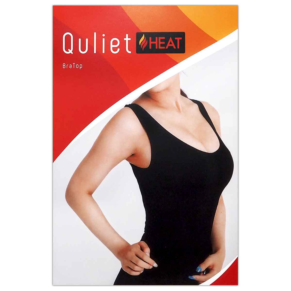 キュリエット Quliet ブラトップ ブラック FLORe 着圧 加圧 インナー