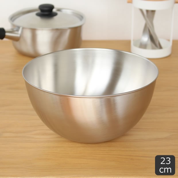 柳宗理 ＼3/5はポイント10倍／ 柳宗理 ステンレスボール 23cm 3.4L