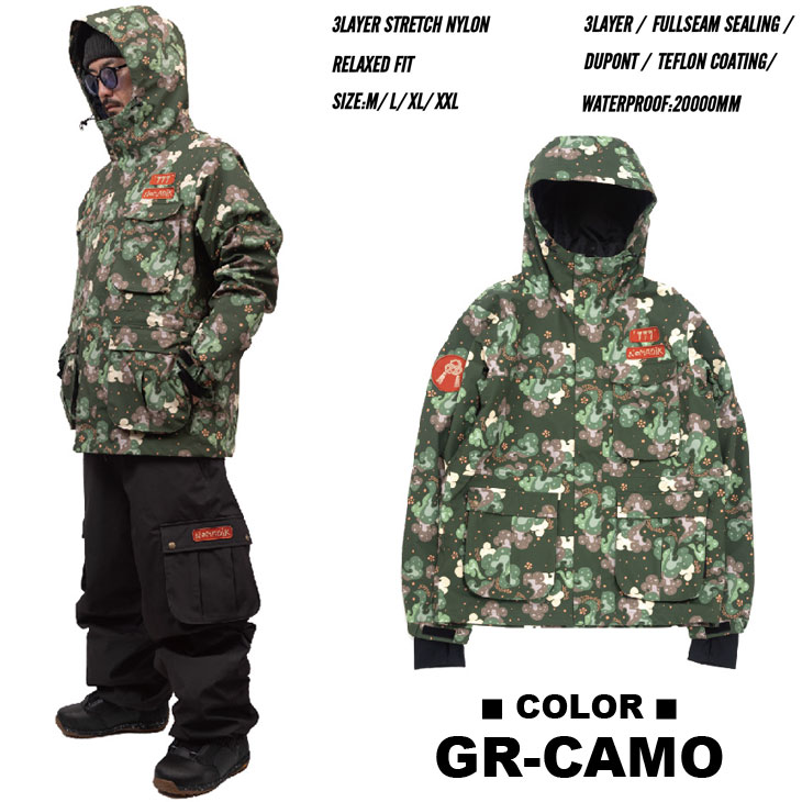 25-26 NOMADIK ノマディック スノボ ウェアー 777 JACKET ジャケット