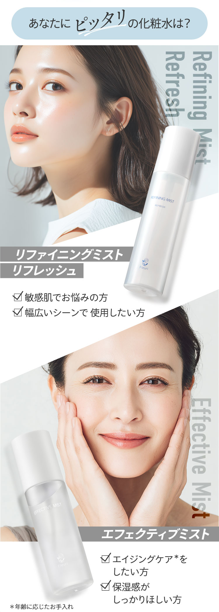 Fleuri（フルリ） 公式 リファイニングミスト リフレッシュ 150ml (1本