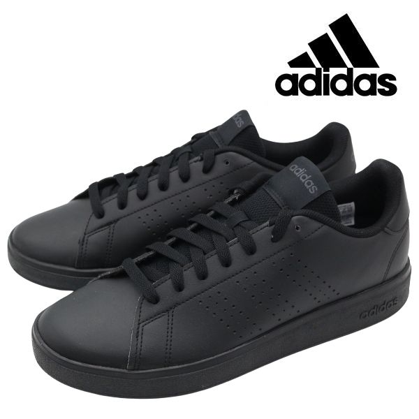 adidas（アディダス） スニーカー メンズ 靴 黒 ブラック 定番