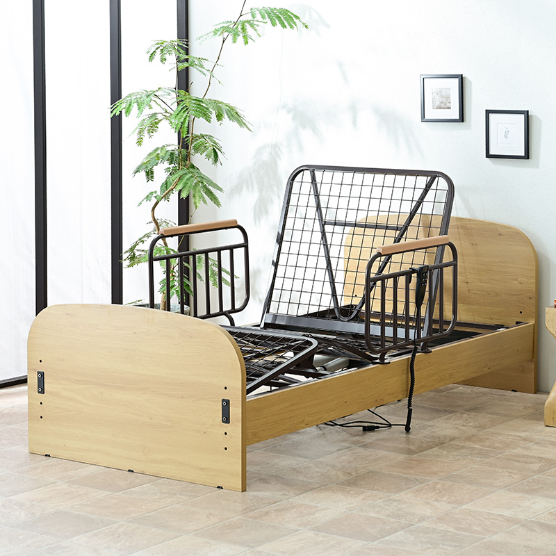 介護ベッド 電動ベッド 2モーター 電動 柵 手すり 介護ベッド柵 介護