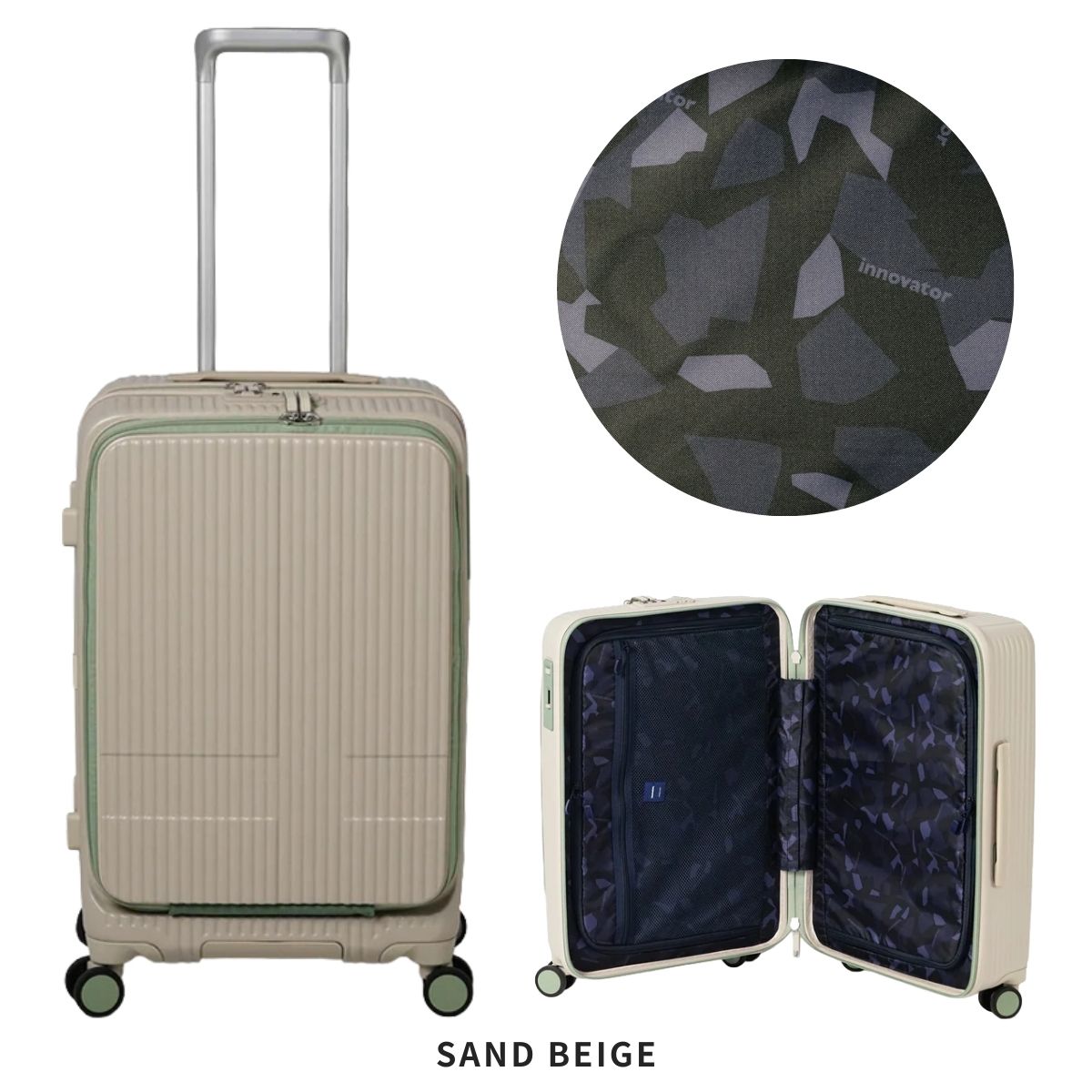 innovator（イノベーター） 正規取扱店 2年保証 スーツケース 55L 3泊