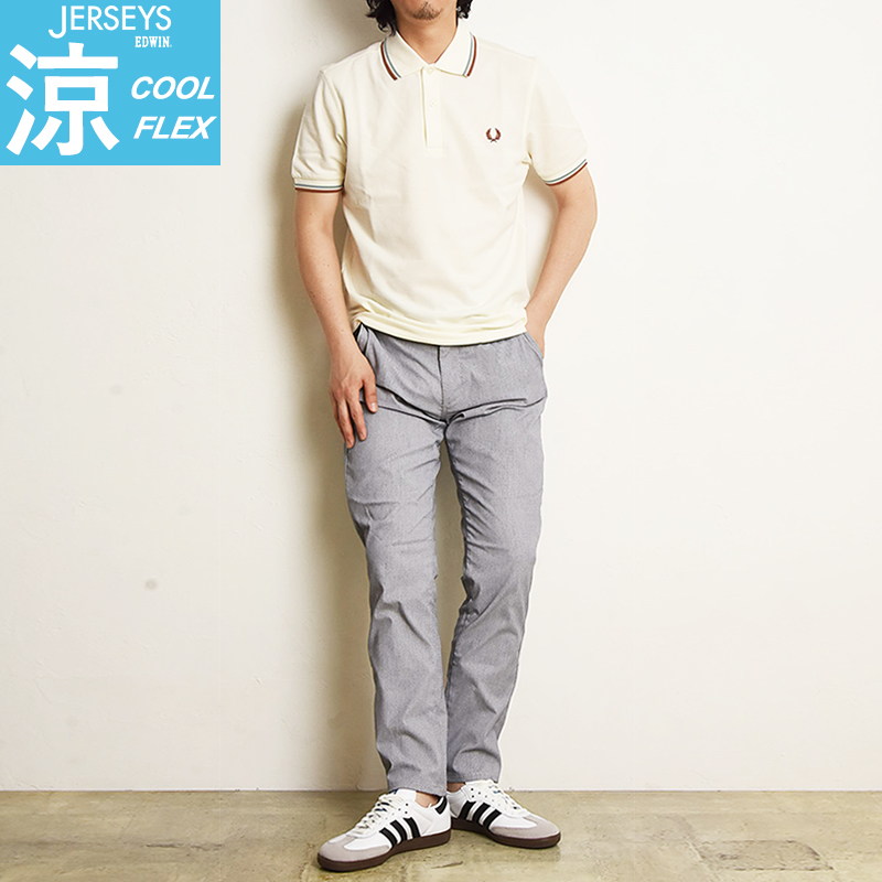 EDWIN（エドウィン） 涼しいパンツ セール20%OFF ジャージーズ チノ