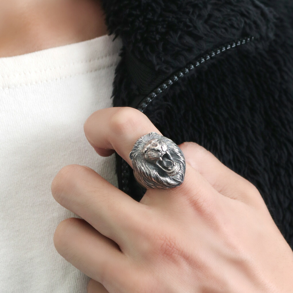 MagischeVissen（マジェスフィッセン） ライオン 獅子 リング 15〜30号