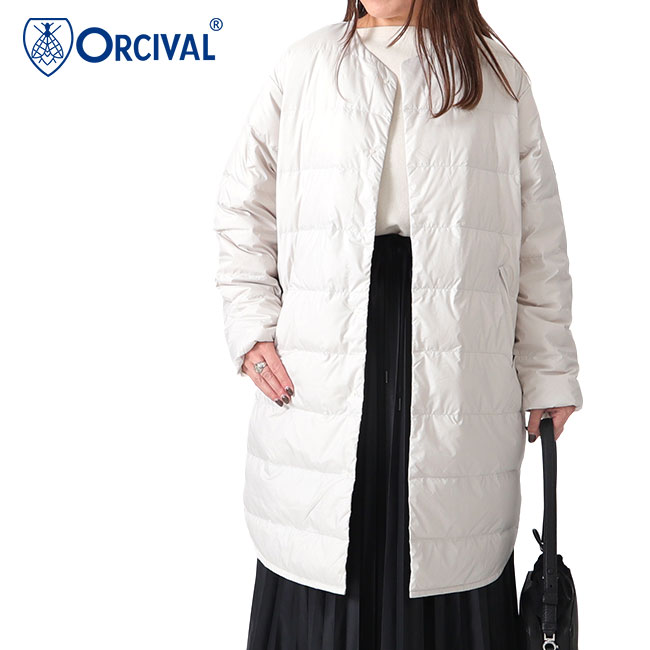 ORCIVAL オーシバル フーデッド ライト ショートダウンジャケット OR