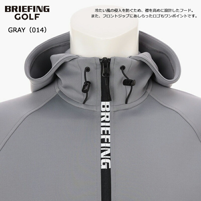 BRIEFING（ブリーフィング） ゴルフ メンズ 3D ロゴ パーカー