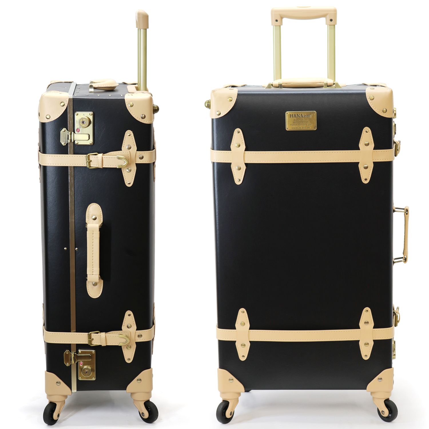 HANAism スーツケース キャリーケース キャリーバッグ トランク XXL