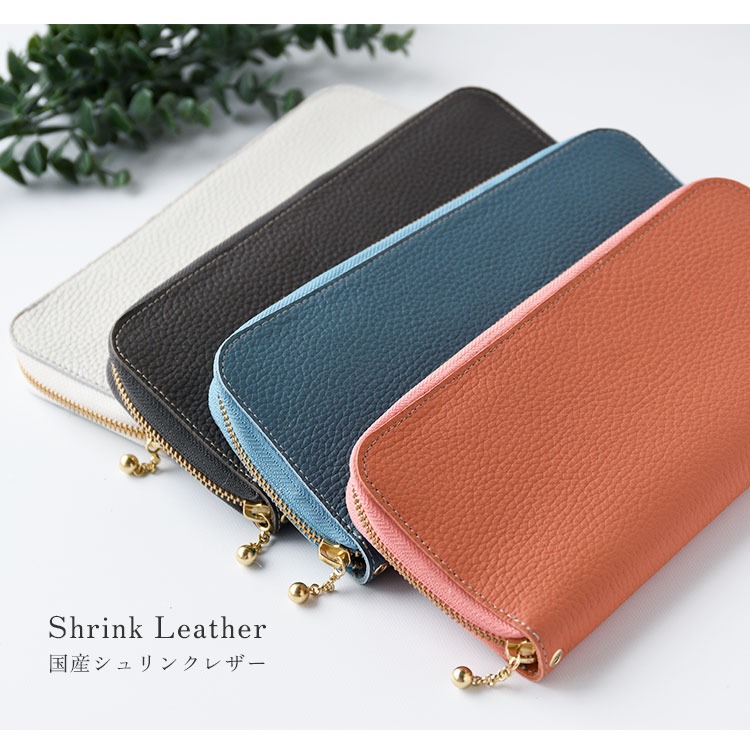 パスポートケース ファスナー 本革 名入れ 首下げ パスポートカバー