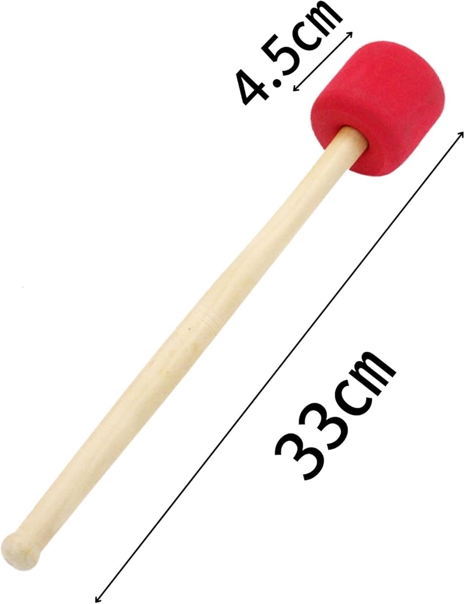 バスドラムマレット 2本セット ドラムスティックマレット ブラスバンド