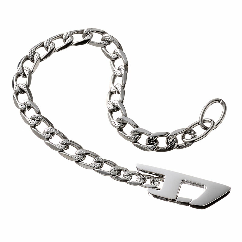 ディーゼル アクセサリー ブレスレット バングル メンズ シルバー