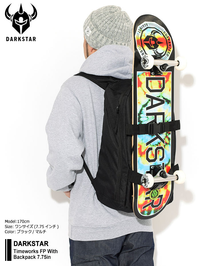 バッグ付き】ダークスター スケボー スケートボード DARKSTAR