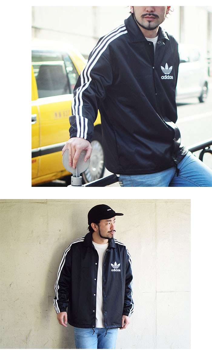 adidas Originals アディダス ジャケット メンズ サテン コーチ