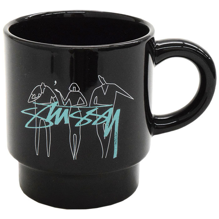 STUSSY（ステューシー） マグカップ STUSSY 3 People Stacking
