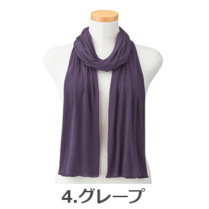 全25色 やわらか ストール 綿100％ 大判 無地 天使の綿シフォン ソフト