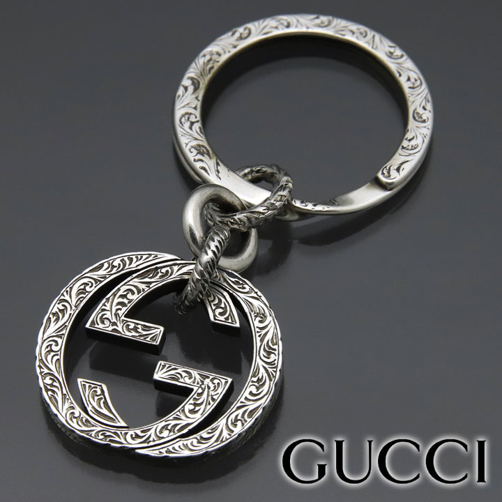 GUCCI（グッチ） キーリング キーホルダー インターロッキングG