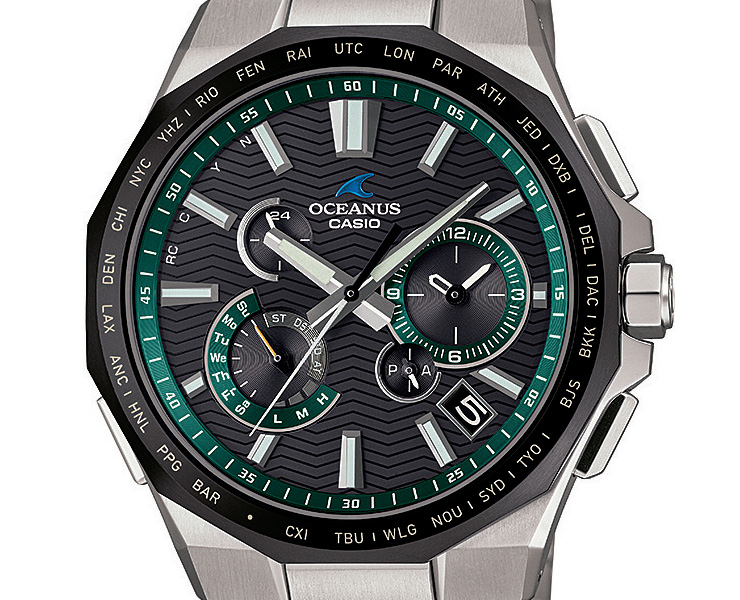 Classic Line CASIO OCEANUS クラシックライン OCW-T6000A-1AJF カシオ