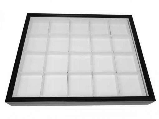 UVカット】ユニットボックス式大型ドイツ型標本箱（茶）【大箱小箱