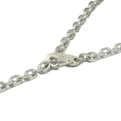 リップキャップ ネックレス - ブルー JNS762 シルバー925 メンズ